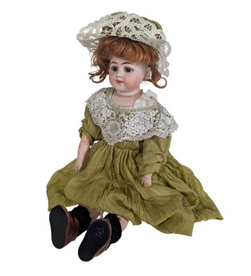 Lot 88 - DOLLS - ANTIQUE BISQUE HEADED DOLL