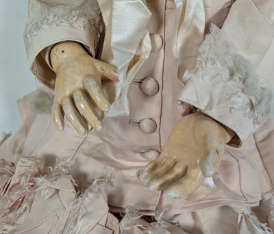 Lot 100 - DOLLS - ANTIQUE BISQUE HEADED DOLL