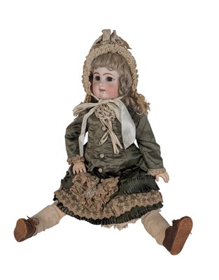 Lot 108 - DOLLS - FRENCH RABERY DELPHIEU BISQUE HEADED DOLL