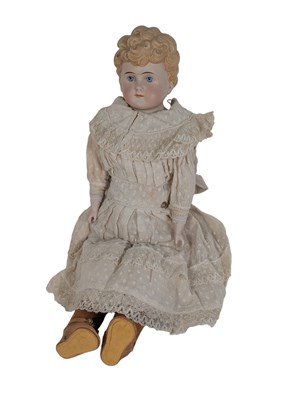 Lot 109 - DOLLS - VINTAGE BISQUE HEADED DOLL