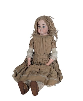 Lot 110 - DOLLS - GERMAN ARMAND MARSIELLE BISQUE HEADED DOLL