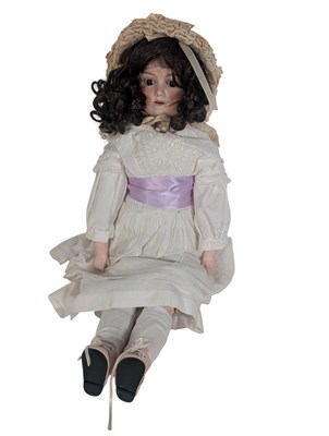 Lot 115 - DOLLS - ARMAND MARSEILLE BISQUE HEADED DOLL