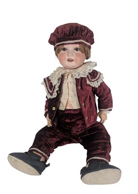 Lot 117 - DOLLS - GERMAN HEUBACH KOPPELSDORF BISQUE HEADED DOLL