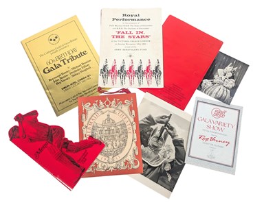 Lot 11 - REG VARNEY'S ESTATE - COLLECTION OF PROGRAMMES