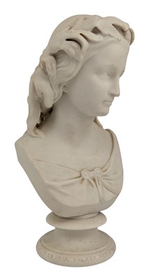 Lot 110 - COPELAND - BUST MIRANDA AFTER W C MARSHALL R A SCULPT