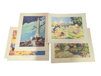 Lot 228 - AFTER ENID BLYTON (1897-1968) - FOUR LATE 20TH CENTURY COLOURED PRINTS