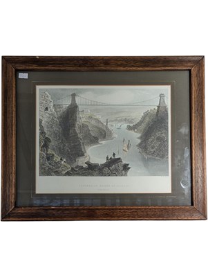 Lot 223 - LOCAL INTEREST - W. MOSSMAN AFTER W H BARTLETT HAND COLOURED ENGRAVING PICTURE