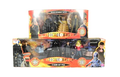 Lot 731 - DOCTOR WHO - X2 CHARACTER OPTIONS ACTION FIGURE SETS