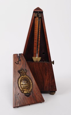 Lot 232 - WALNUT CASE MAELZEL METRONOME