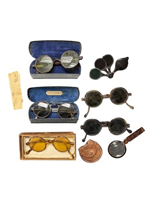 Lot 297 - COLLECTION OF 20TH CENTURY FAUX TORTOISESHELL GLASSES