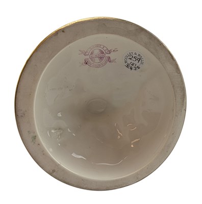 Lot 4 - MINTONS - ROUND ROBIN - 1876 TEAPOT COMMISSIONED BY HRH THE PRINCESS OF WALES