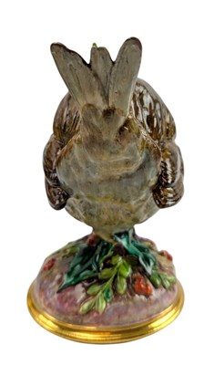 Lot 4 - MINTONS - ROUND ROBIN - 1876 TEAPOT COMMISSIONED BY HRH THE PRINCESS OF WALES