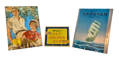 Lot 215 - TOBACCIANA - WILLS'S - SELECTION OF THREE ADVERTISING SHOWCARDS