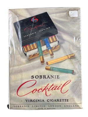 Lot 223 - TOBACCIANA - SOBRANIE - PICTORIAL ADVERTISING SHOWCARD