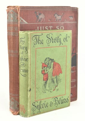 Lot 118 - CHILDREN'S FICTION. 1902 JUST SO STORIES FIRST ED & REPRINT OF SYLVIE & BRUNO