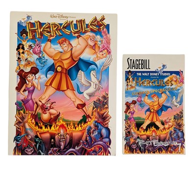 Lot 43 - RICHARD BAZLEY (B.1962) - 'HERCULES' - SIGNED STAGEBILL AND OTHER