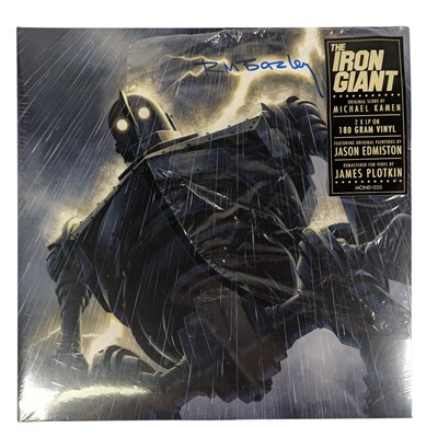 Lot 52 - THE IRON GIANT - ORIGINAL SCORE VINYL SIGNED BY RICHARD BAZLEY