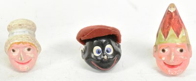 Lot 220 - EARLY 20TH CENTURY SCHOEHUT CRACKER JACK CLOWN & PUNCH & JUDY PUPPETS