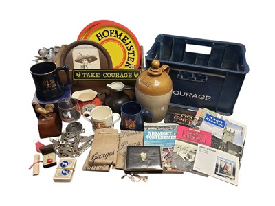 Lot 268 - A COLLECTION OF 20TH CENTURY VINTAGE PUB BREWERIANA ITEMS