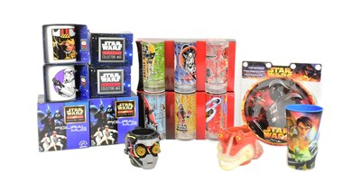 Lot 163 - STAR WARS - COLLECTION OF DRINKING VESSELS