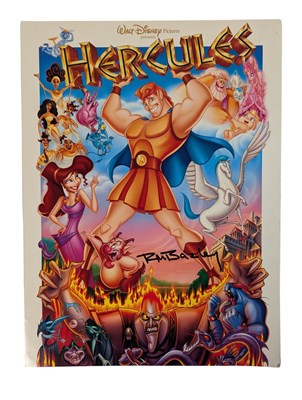 Lot 60 - RICHARD BAZLEY (B.1962) - 'HERCULES' - SIGNED CREDITS PORTFOLIO