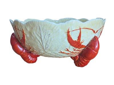Lot 60 - CROWN DEVON - MID CENTURY CERAMIC LOBSTER BOWL