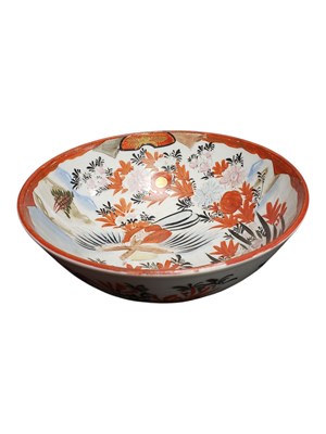 Lot 93 - 19TH CENTURY JAPANESE KUTANI PORCELAIN BOWL
