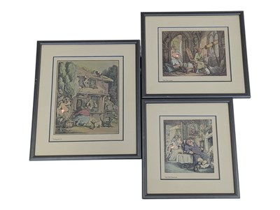 Lot 279 - AFTER THOMAS ROWLANDSON - COLLECTION NUDE EROTIC PRINTS