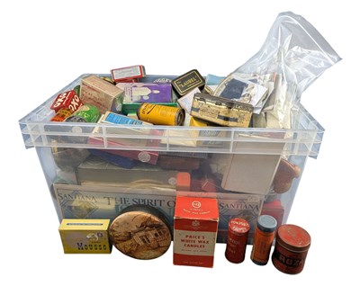 Lot 246 - TINS & PACKAGING - MIXED SELECTION OF VINTAGE ADVERTISING