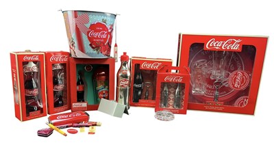 Lot 238 - COCA COLA - MIXED SELECTION ADVERTISING ITEMS