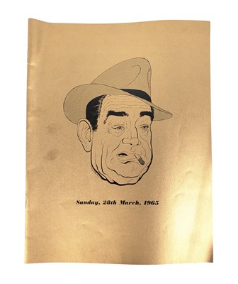 Lot 43 - SID COLIN COLLECTION - JIMMY JAMES 'A GOLDEN NIGHT OF COMEDY'