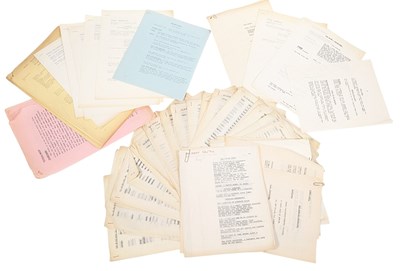 Lot 53 - SID COLIN COLLECTION - ARCHIVE OF 'TV MATERIAL'