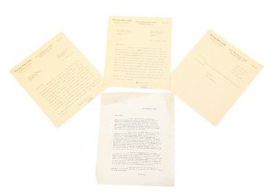 Lot 60 - SID COLIN COLLECTION - LETTERS FROM PETER SELLERS