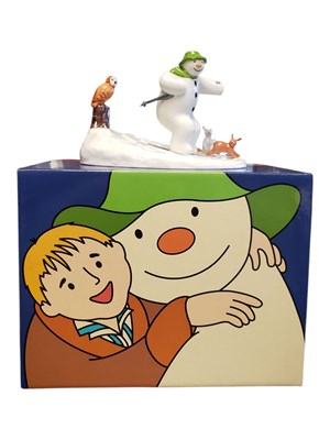 Lot 134 - 2001 COALPORT CHARACTERS - THE SNOWMAN (RAYMOND BRIGGS) - OFF PISTE FIGURE