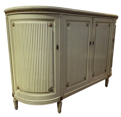 Lot 608 - 19TH CENTURY SWEDISH GUSTAVIAN SIDEBOARD CREDENZA