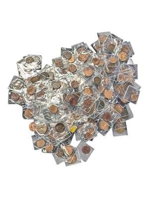 Lot 522 - LARGE COLLECTION OF BRITISH CIRCULATED COPPER COINS