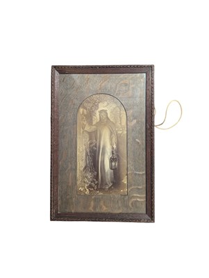 Lot 302 - AFTER WILLIAM HOLMAN HUNT - THE LIGHT OF THE WORLD - ENGRAVING