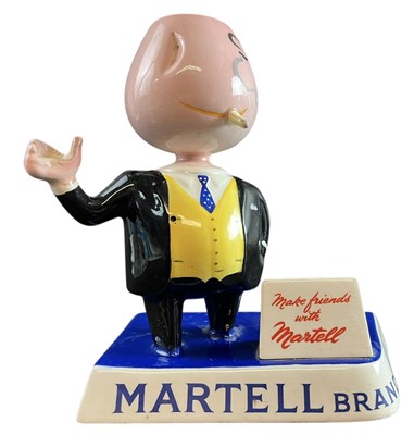 Lot 252 - MARTELL BRANDY - CARLTON WARE - POINT OF SALE CERAMIC DISPLAY