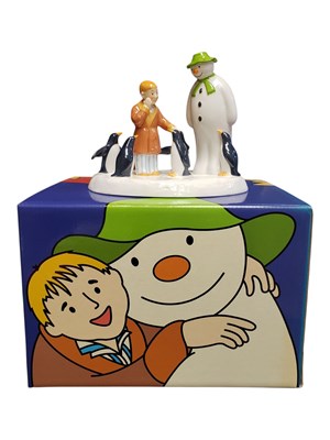Lot 151 - 2004 COALPORT CHARACTERS - THE SNOWMAN (RAYMOND BRIGGS) - PENGUIN PALS FIGURE