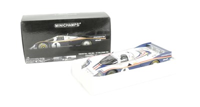 Lot 150 - DIECAST - MINICHAMPS 1/18 SCALE DIECAST PORSCHE 956L