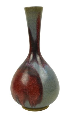 Lot 108 - 20TH CENTURY CHINESE JUN-TYPE CERAMIC VASE