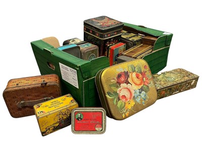 Lot 268 - MIXED SELECTION OF VINTAGE ADVERTISING TINS
