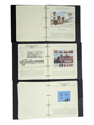 Lot 507 - COLLECTION OF COMMEMORATIVE MILITARY & AVIATION COIN PACKS & STAMPS