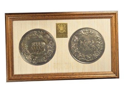 Lot 341 - LIMITED EDITION THE WATERLOO MEDAL ELECTROTYPES