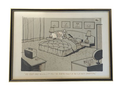 Lot 310 - GREN (1934-2007) - 20TH CENTURY FOR PETES SAKE CARTOON
