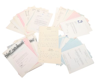 Lot 136 - SID COLIN COLLECTION – ASSORTED LETTERS