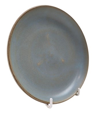 Lot 82 - CHINESE CELADON RU WARE PORCELAIN DISH