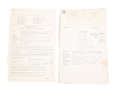 Lot 153 - THE GOON SHOW – BBC COMEDY SHOW 1951-1960 - ORIGINAL RECORDING SCRIPT