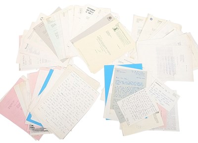 Lot 197 - SID COLIN COLLECTION – ASSORTED LETTERS