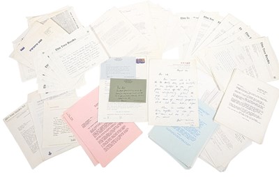 Lot 209 - SID COLIN COLLECTION – ASSORTED LETTERS